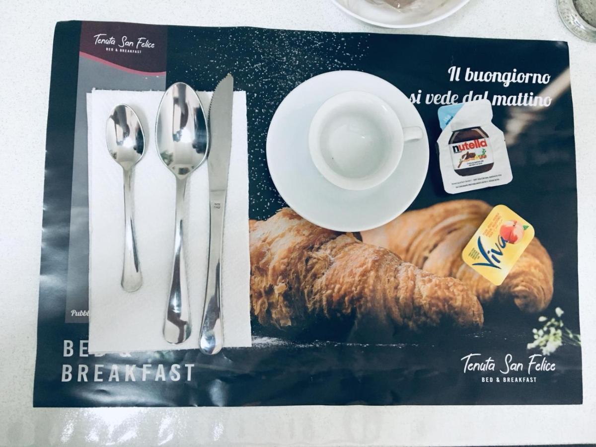 B&B Tenuta San Felice Campagna Exteriér fotografie